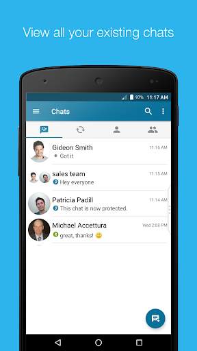 BBM Enterprise screenshot 3