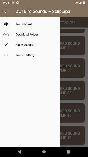 Owl Bird Sound Collections ~ Sclip.app screenshot 4