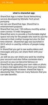 Share Chat Status: Video Status guide App 2020 screenshot 3