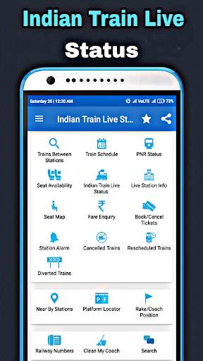 Indian Train Live Status - Check IRCTC, PNR Status screenshot 1