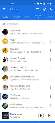 Offline Music Player - Mp3 Player & Equalizer screenshot 1