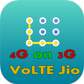 Lock 4G on 3G VoLTE Jio icon