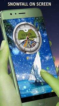 3D Analog Clock Live Wallpapers Free: Clock Widget screenshot 2