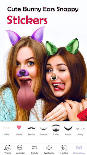 Makeup Camera - Cartoon & Beauty Photo Editor screenshot 5