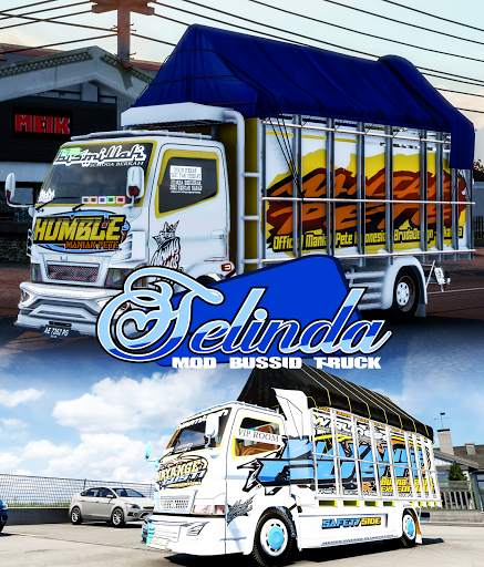 Mod Bussid Truk Selinda screenshot 1