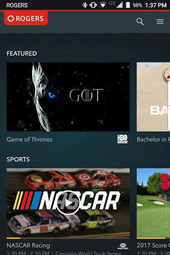 Rogers Anyplace TV screenshot 1