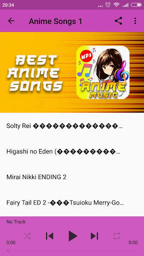 Anime Music Offline screenshot 3