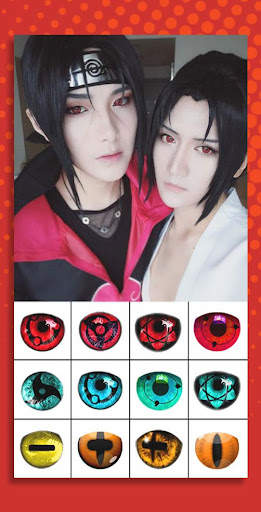 Sharingan Eyes Camera - Anime Photo Effect screenshot 1
