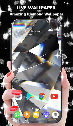 Diamond Live Wallpaper HD screenshot 1