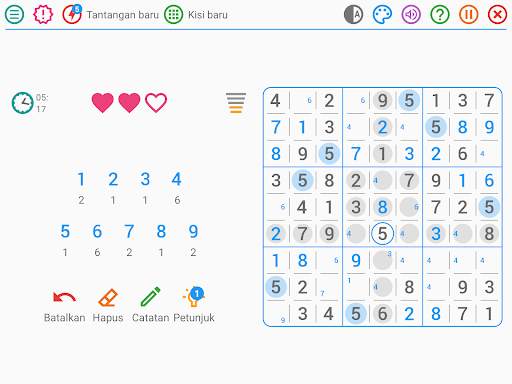 Sudoku perkalian: teka-teki screenshot 17