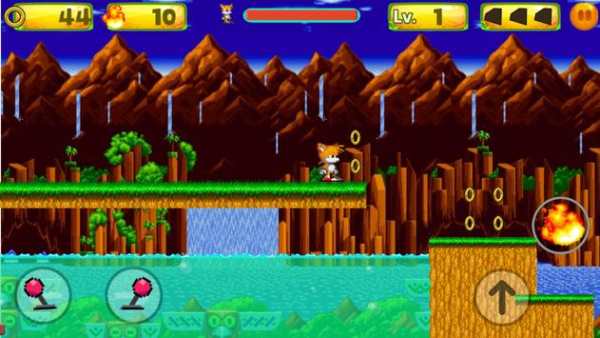 Super Speedy Adventure: tails dash screenshot 1