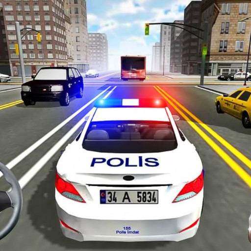 Police Real City Game icon