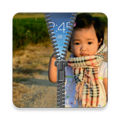 Photo Zipper Lock Screen icon