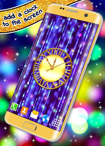 Electric Live Wallpaper ⭐ Bokeh Glitter Wallpapers screenshot 1