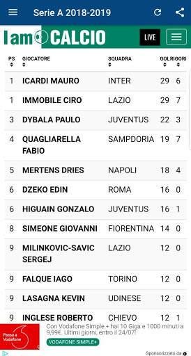 Serie A 2020-2021 LIVE screenshot 5