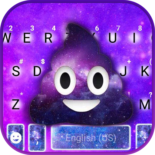 Neues Galaxy Poop Tastatur thema icon
