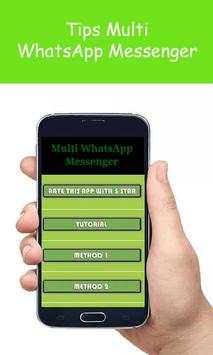 Tips Multi WhatsApp Messenger screenshot 1