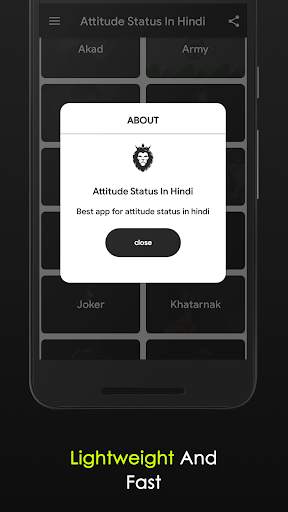Attitude Status In Hindi & Shayari 2021 screenshot 5