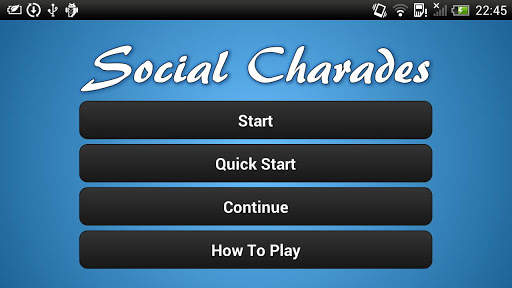 Social Charades App (free) screenshot 1