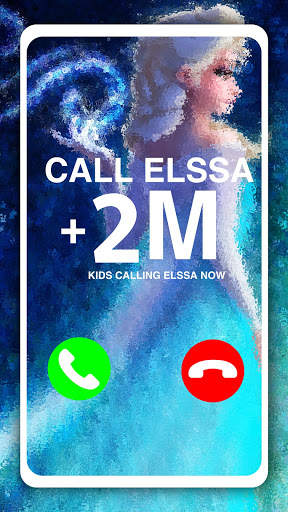 Call Elssa Chat   video call (Simulation) screenshot 1