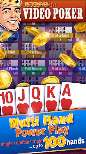 King Video Poker Multi Hand screenshot 1