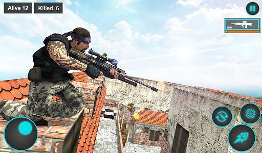 FPS Sniper Shooting Gun Strike-Modern War Game screenshot 6