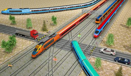 Indian Train City Pro Driving 2 - Train Game screenshot 5