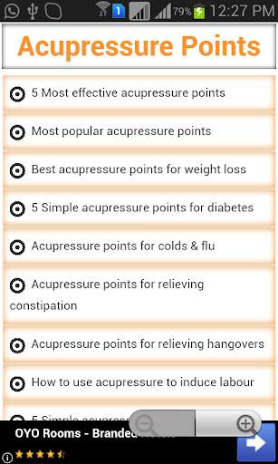 Acupressure Points Guide 1 تصوير الشاشة