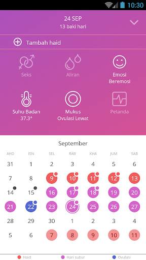 Ovu – Pengesan Haid Percuma screenshot 2