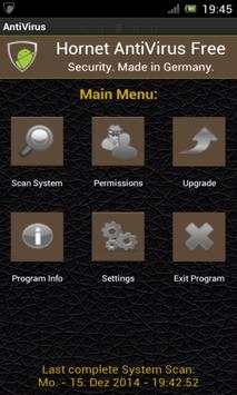 Hornet AntiVirus Free screenshot 1