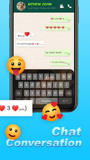 Chat Style - Stylish Fonts & Keyboard for Whatsapp screenshot 2