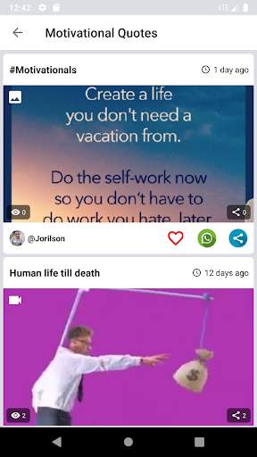 FunHub - Funny Jokes & whatsapp status saver screenshot 23