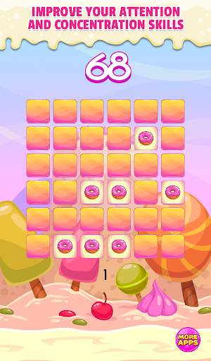 Brain game & Memory training - Sweet Cookies screenshot 9