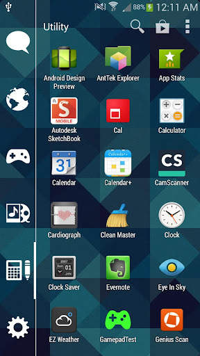 SL1 Theme for Smart Launcher स्क्रीनशॉट 2