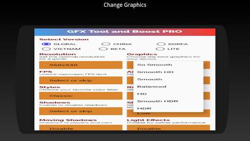 Gfx Tool Pro  For PUB Battlegrounds  - FPS Meter screenshot 9