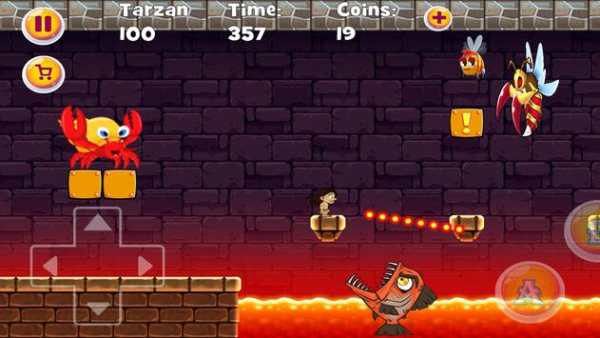Tarzan adventure jungle world screenshot 2