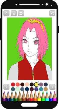 Naruto coloring book screenshot 6