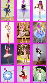 Ballerina girls photo frames 2 تصوير الشاشة