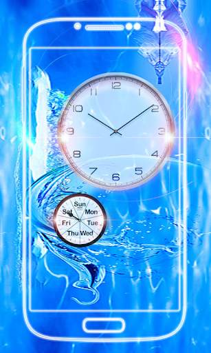 Water Clock Live Wallpaper screenshot 3