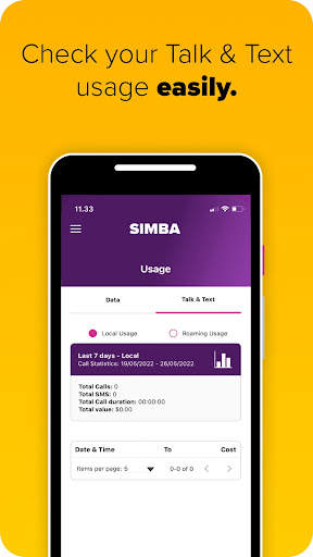 My SIMBA screenshot 7