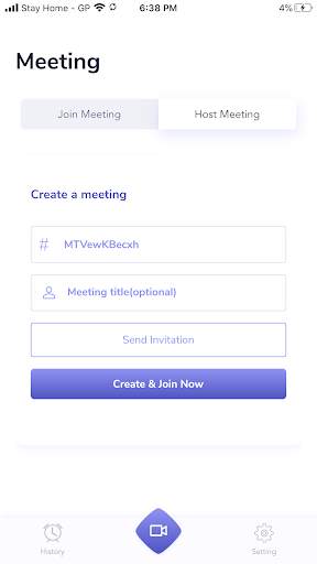 MeetAir - Live Meeting & Online Video Conference screenshot 5