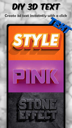 Textoon - 3D Text on photo Text over photo screenshot 4
