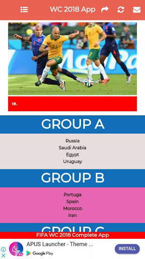 World Cup Russia  2018 Complete App screenshot 2