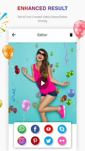 Birthday Photo Effect Video Maker screenshot 6