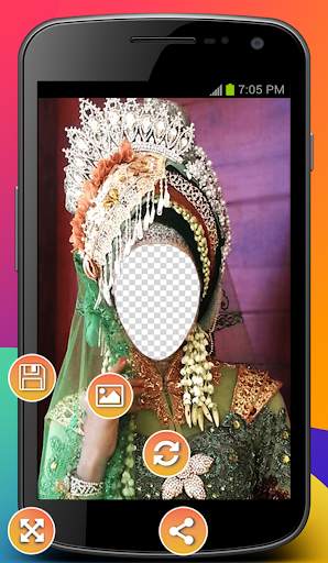 Wedding Hijab Photo Montage screenshot 1