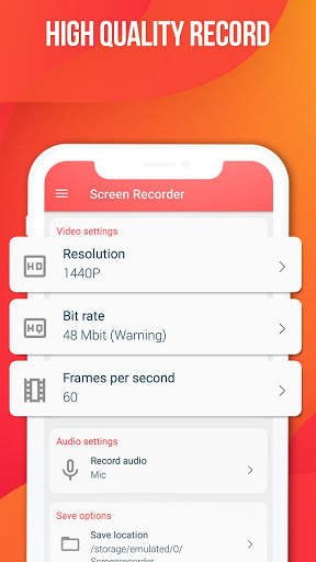 A1 Screen Recorder (Best Mobile Screen Recorder) screenshot 3