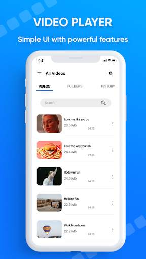 HD Video Max Player screenshot 2