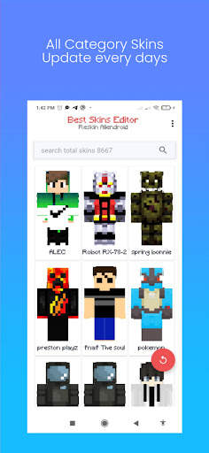 Master Skin for Minecraft PE screenshot 1