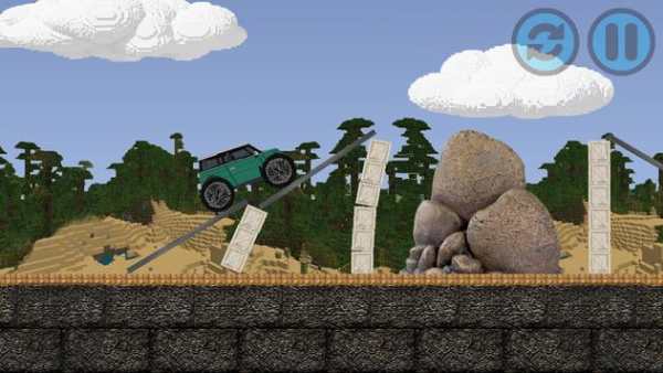Minecraft Car Racing screenshot 5