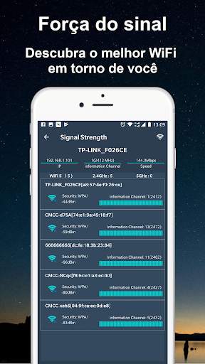 Mestre WiFi - Analisador WiFi screenshot 6